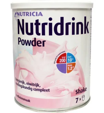Nutridrink Aardbei Poeder (335 gr)