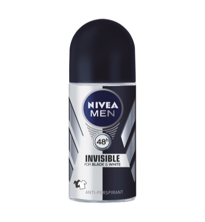 Nivea Men deodorant invisible black roller (50 ml)