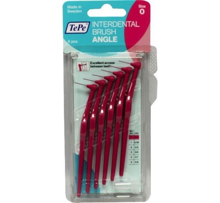 TePe Angle roze 0.4 mm (6 stuks)