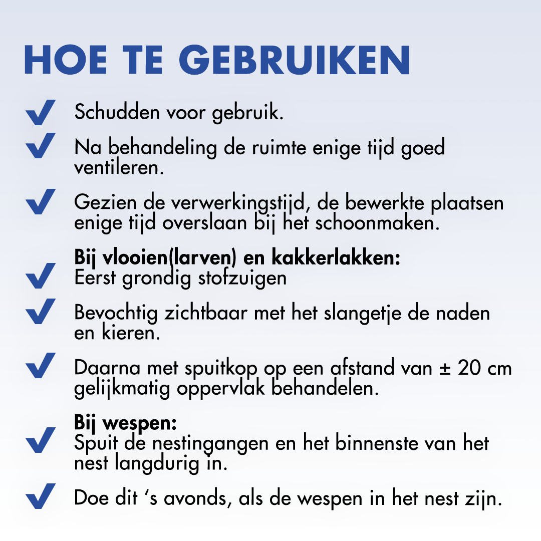 Roxasect Spuitbus tegen kruipende insecten/wespen (400 ml) - image 3