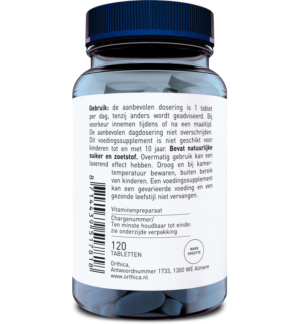 Orthica Vitamine D-25 (120 tabletten) - image 2