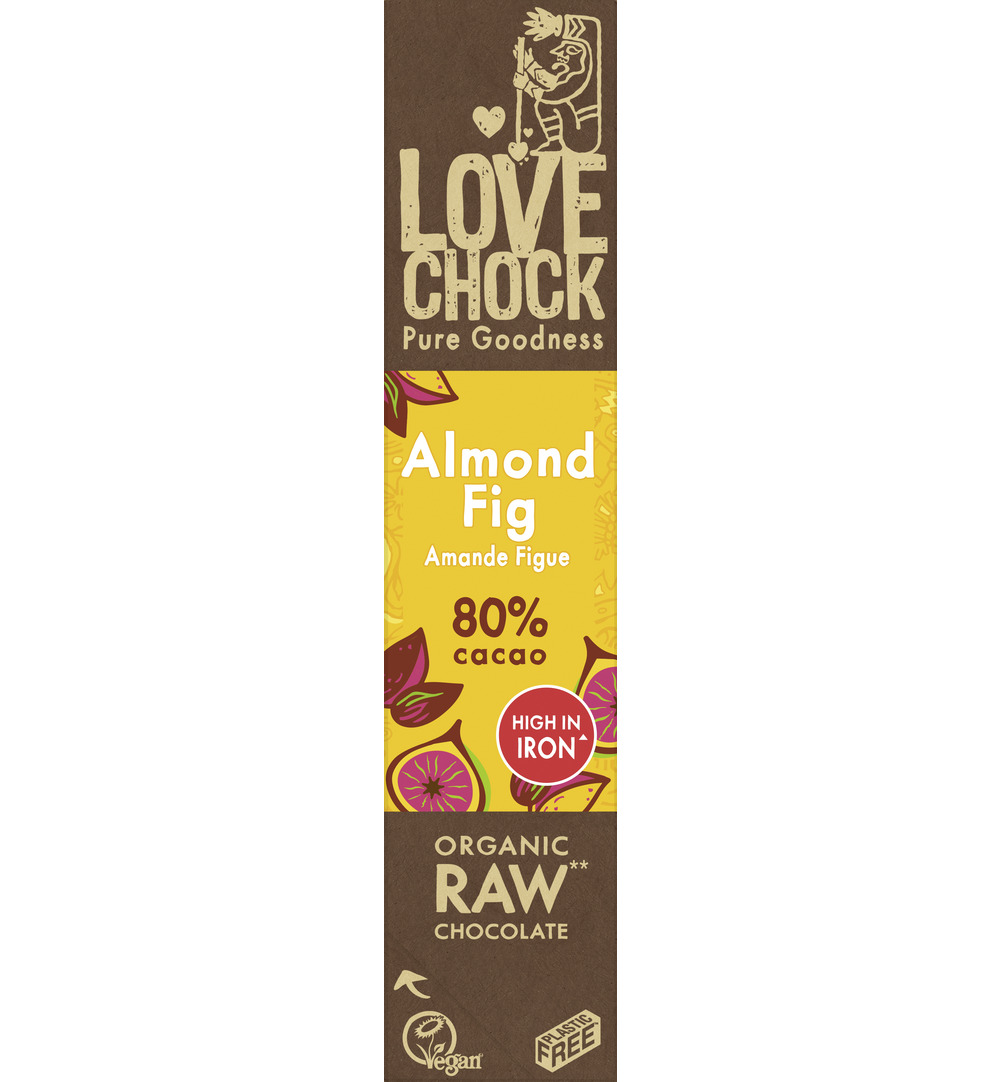 Lovechock Almond fig bio (40 gr)
