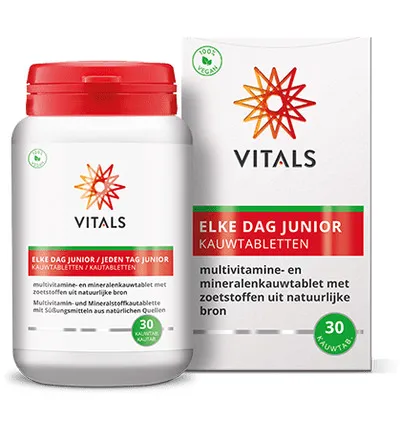 Vitals Elke dag junior (30 kauwtabletten)
