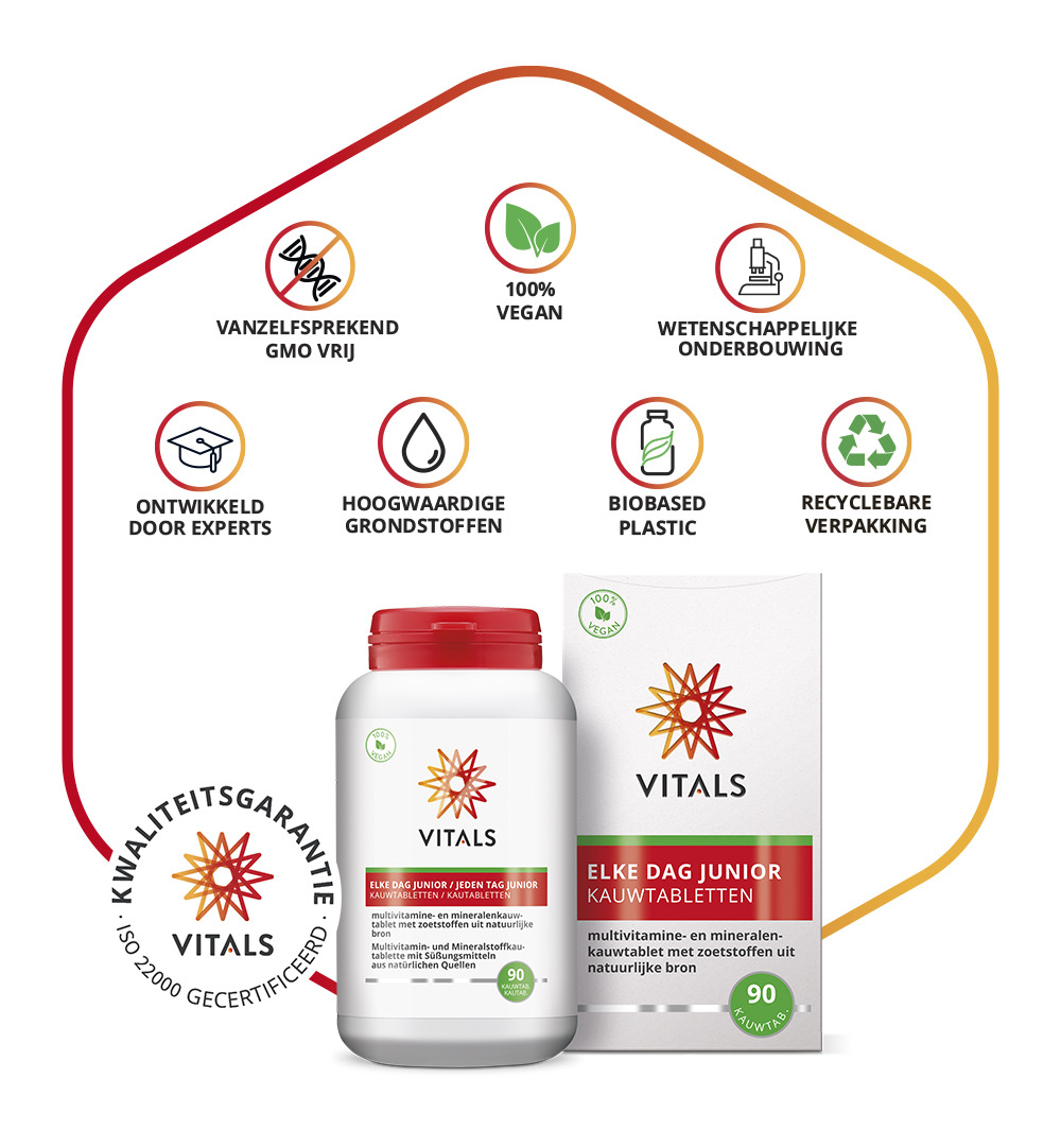 Vitals Elke dag junior (90 kauwtabletten) - image 6