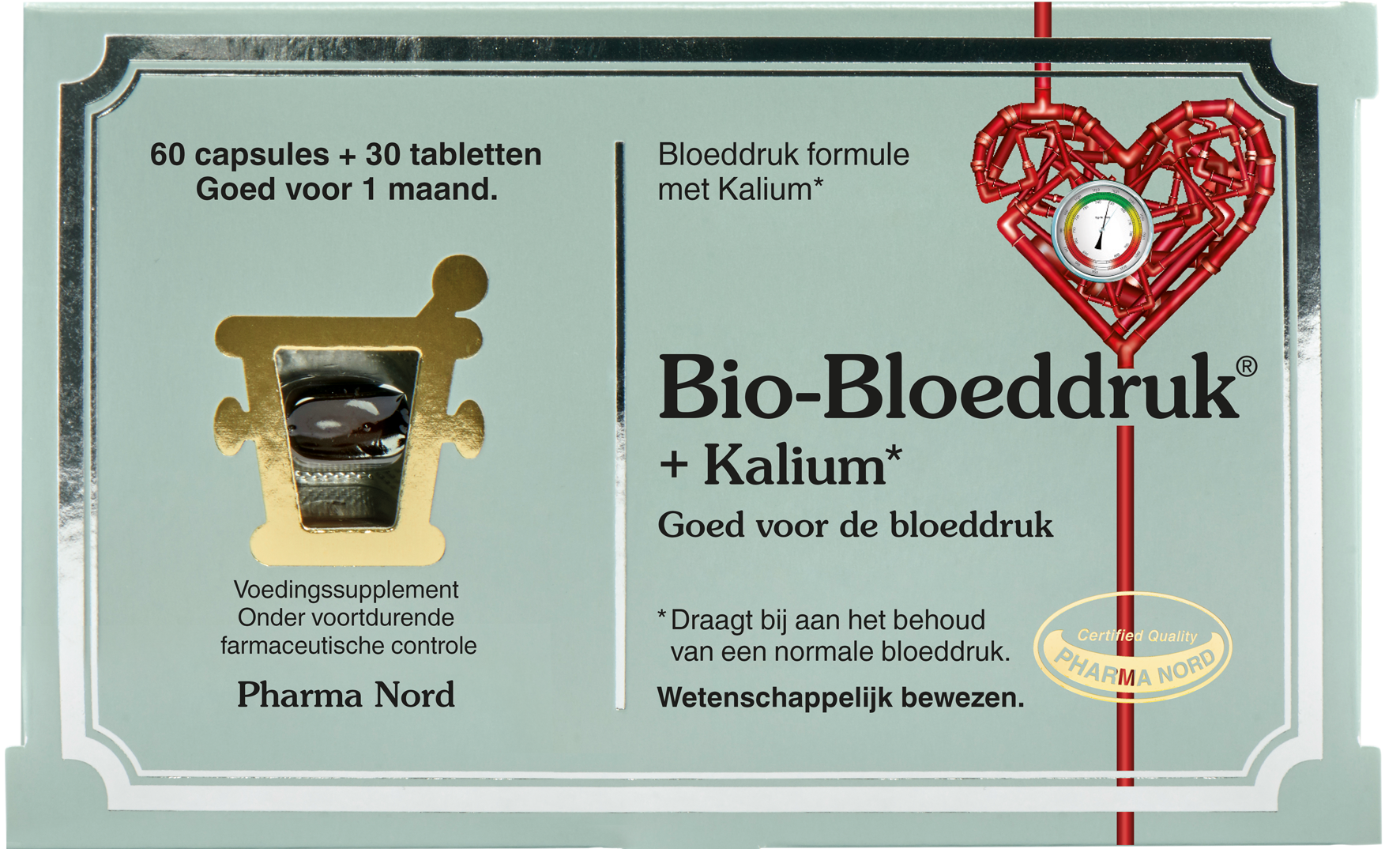 Pharma Nord Bio Bloeddruk & Kalium (Tabletten en Capsules) (90 stuks)