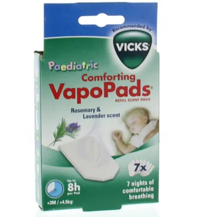 Vicks Vapopad rozemarijn lavendel (7 stuks)