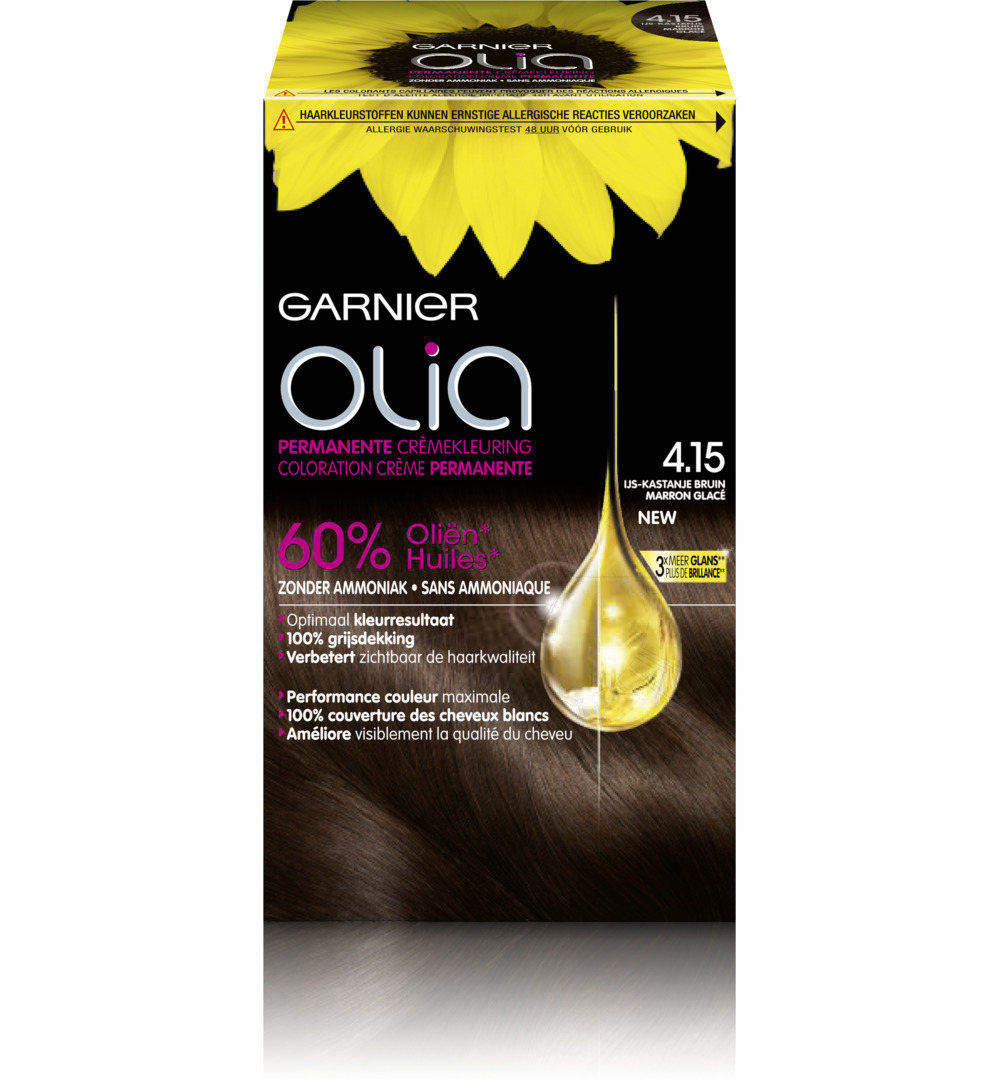 Garnier Olia 4.15 Ijs Kastanje Bruin (1 set)