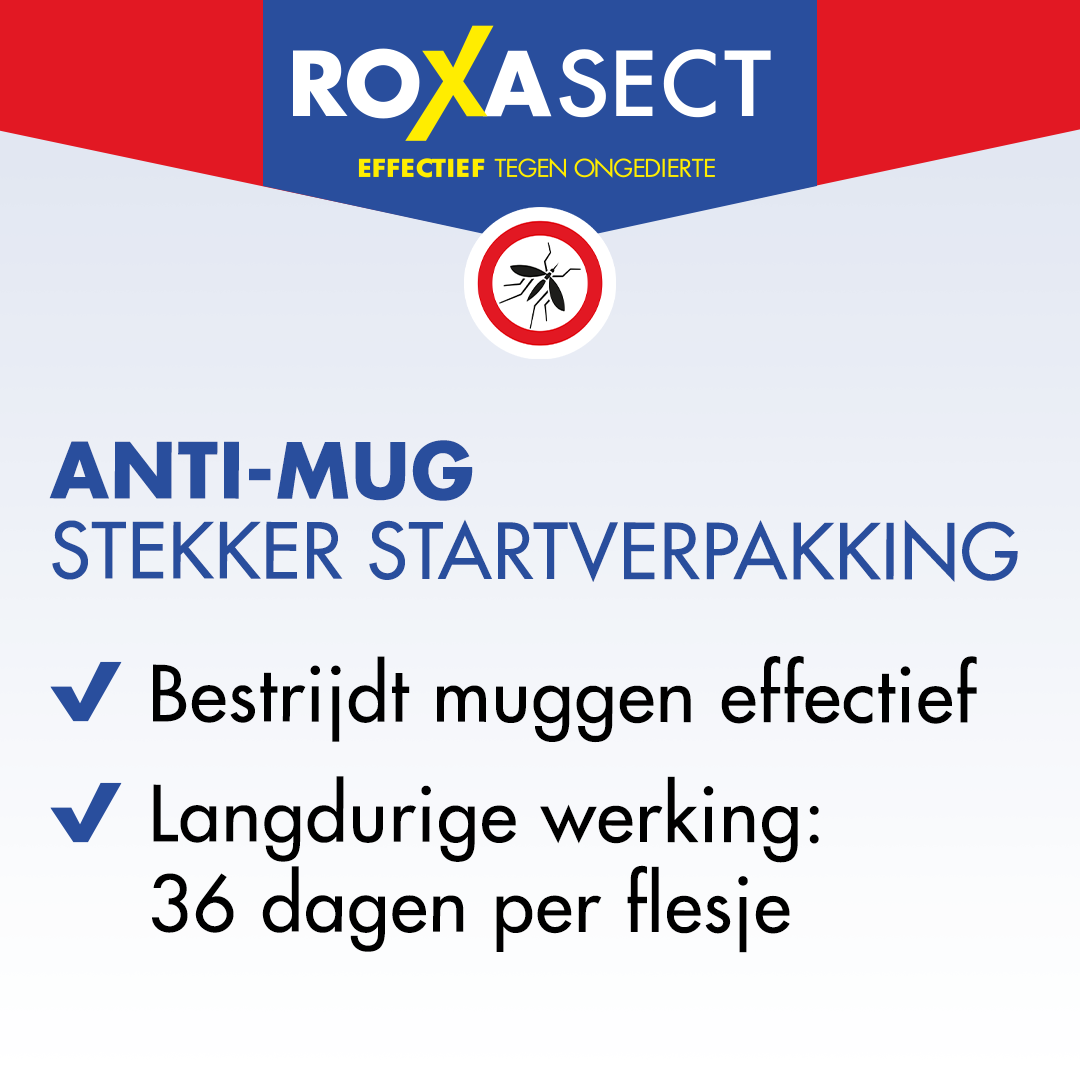 Roxasect Stekker tegen muggen op basis van prallethrin (1 stuk) - image 2