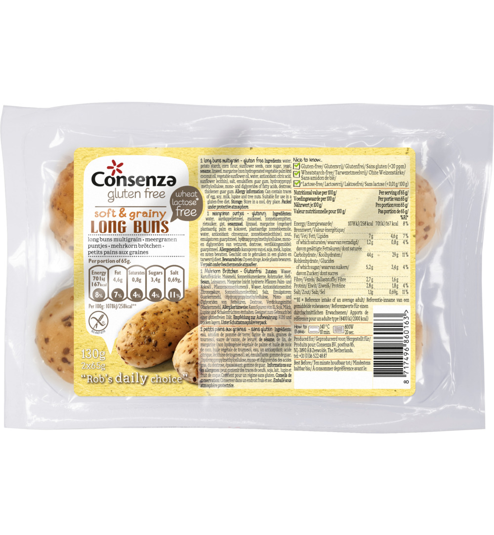 Consenza Puntjes Meergranen (130 gr)