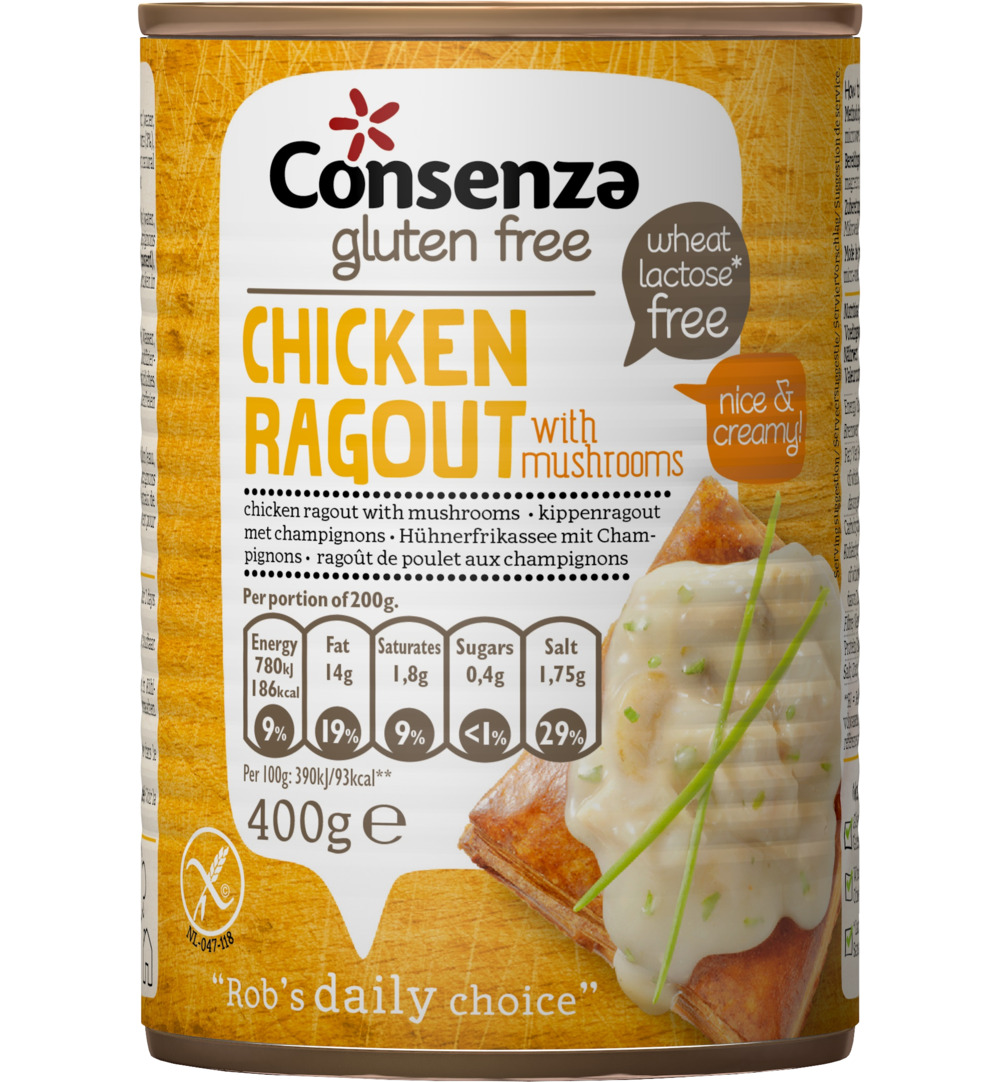 Consenza Kippenragout (400 gr)