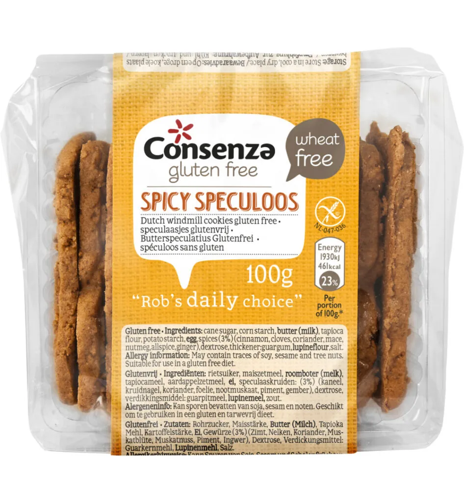 Consenza Spicy speculoos speculaasjes (100 gr)