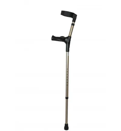 Able 2 Elleboogkrukken dubbel verstelbaar brons metallic (2 stuks)