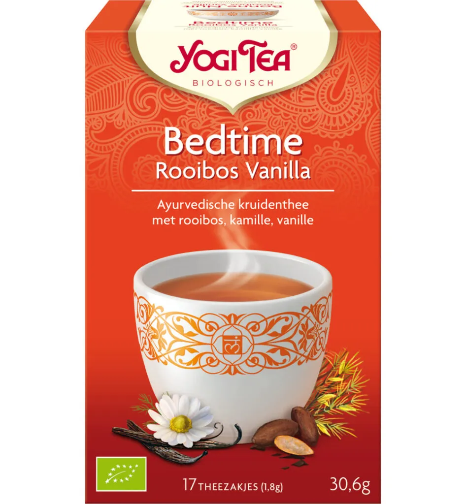 Yogi Tea Bedtime rooibos vanille bio (17 stuks)