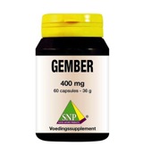 Snp Gember 400 mg (60 capsules)