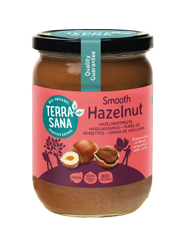 TerraSana Hazelnootpasta bio (500 gr)