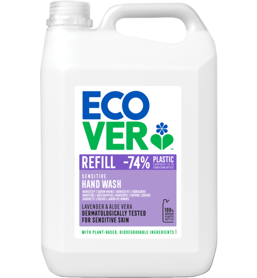 Ecover Handzeep Lavendel & Aloe Vera (5000 ml)