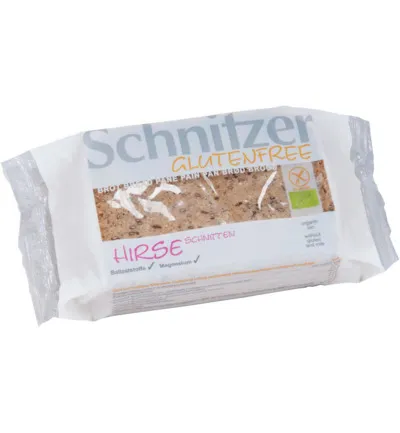 Schnitzer Gierstbrood Glutenvrij Bio (250 gr)