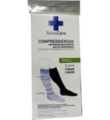 SolvaCare Compressiekous zwart S 19 - 23 cm (1 paar)