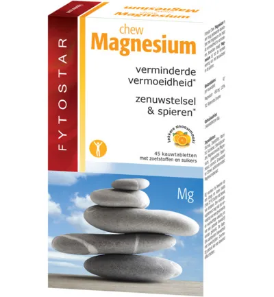 Fytostar Magnesium chew  (45 kauwtabletten)