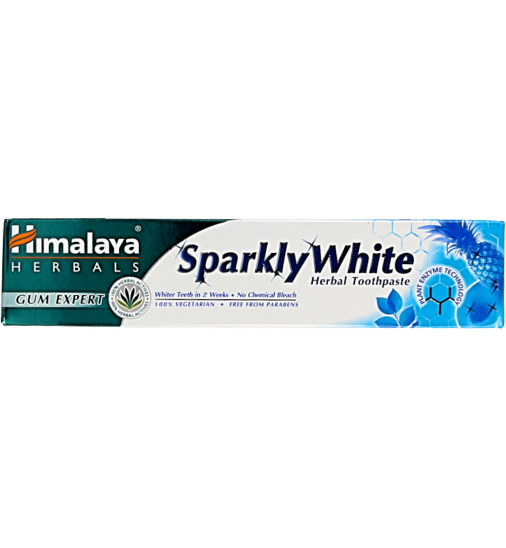 Himalaya Sparkly white kruiden tandpasta (75 ml)
