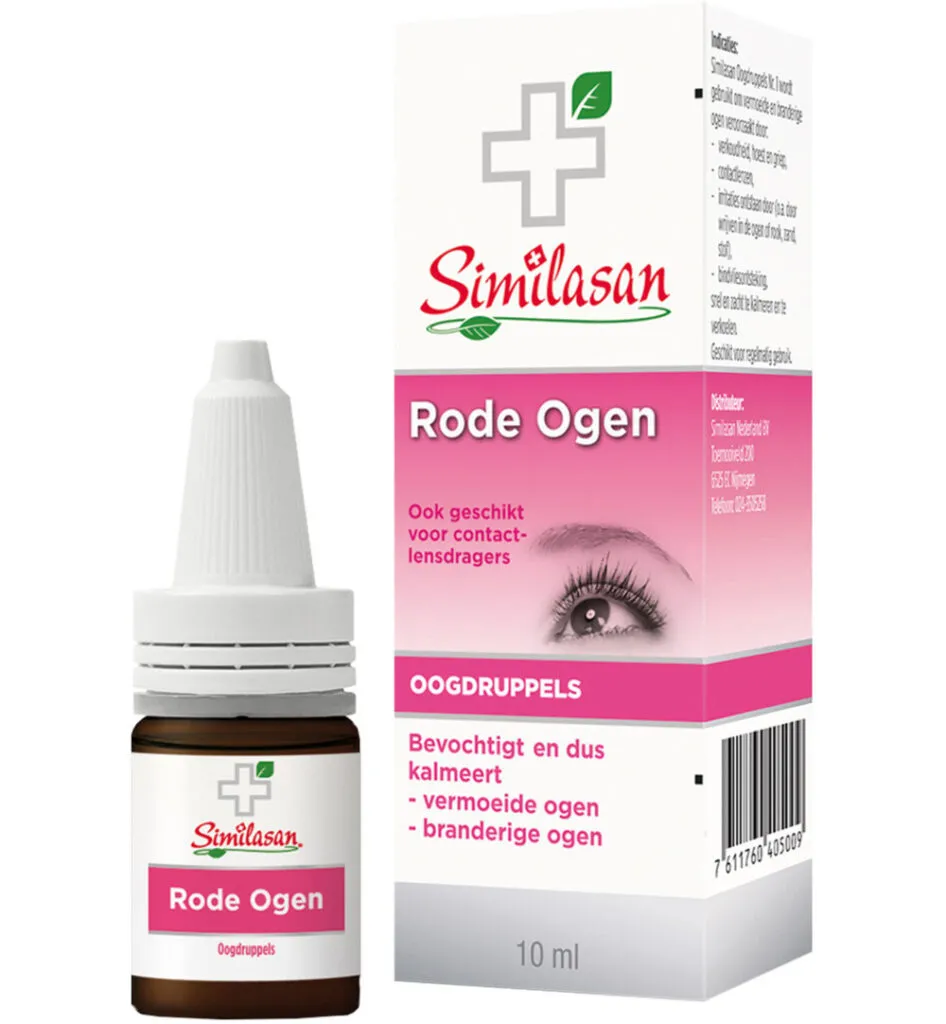Similasan Rode ogen oogdruppels nr 1 (10 ml)