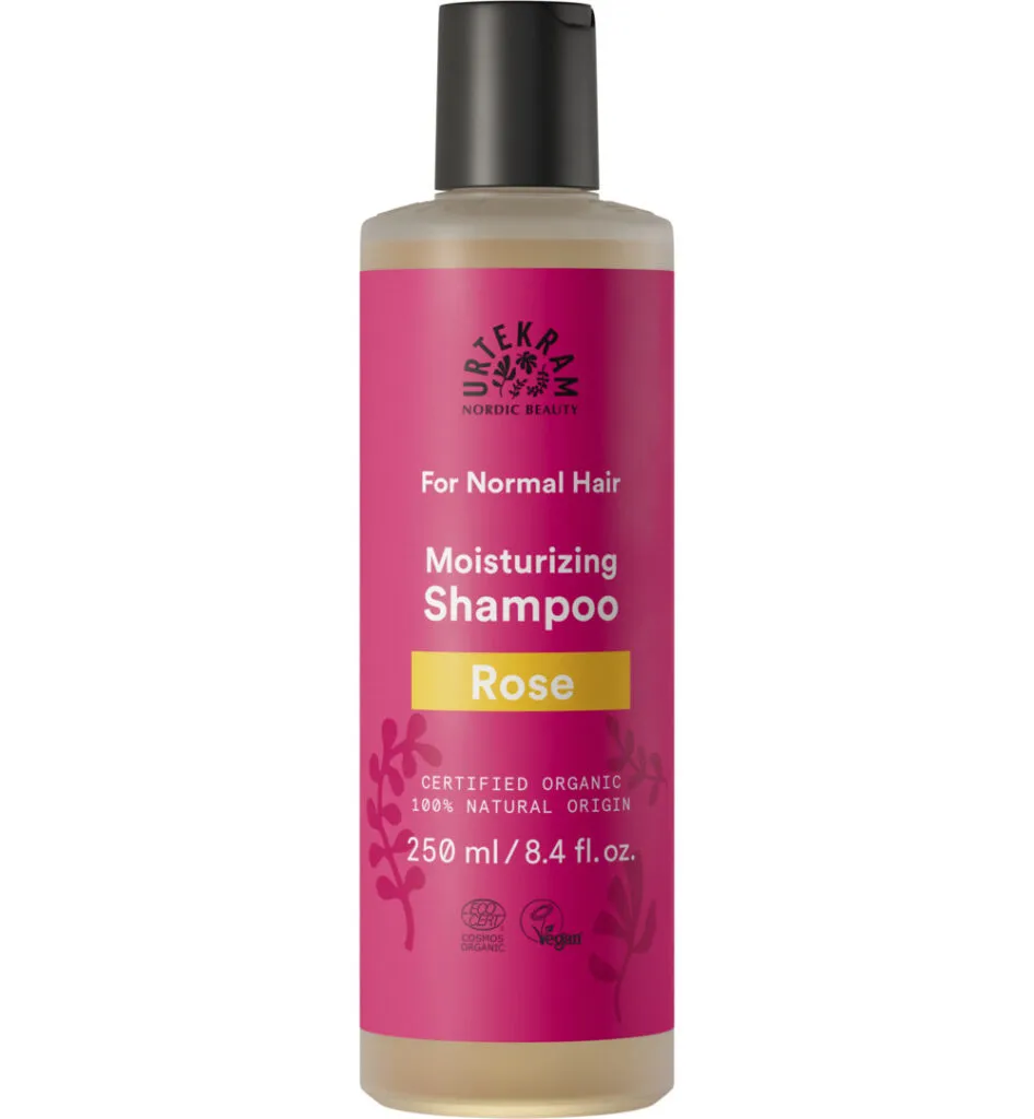 Urtekram Shampoo rozen normaal haar (250 ml)