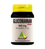 Snp Glucomannan 500 mg puur (60 capsules)