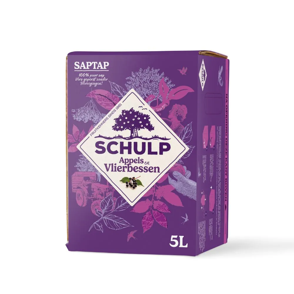 Schulp Appel-Vlierbes Saptap (5000 ml)