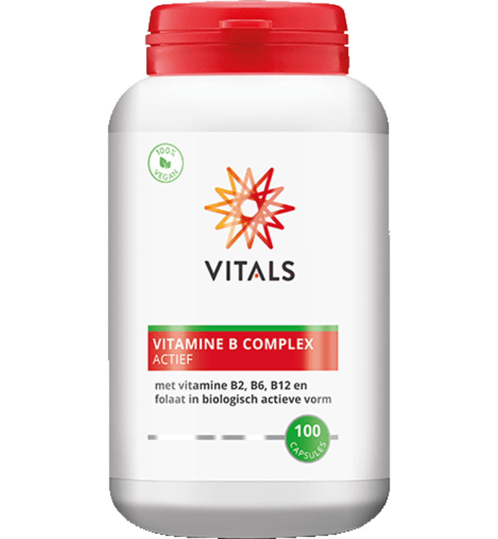 Vitals Vitamine B Complex Actief (100 capsules) - image 2