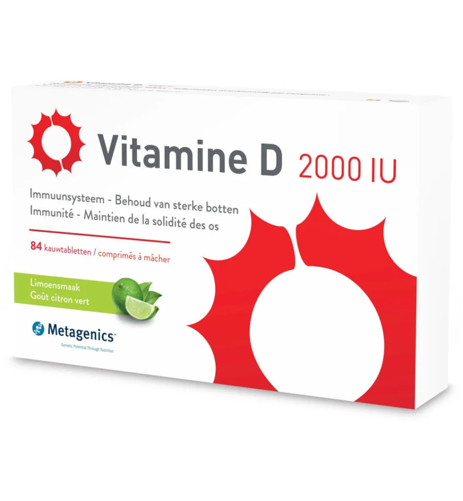 Metagenics Vitamine D 2000Iu (84 tabletten)