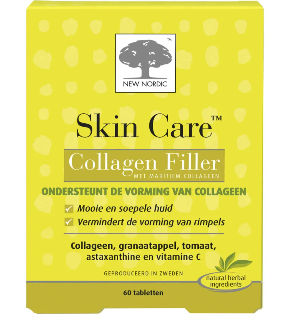 New Nordic Skin Care Collagen Filler (60 tabletten)