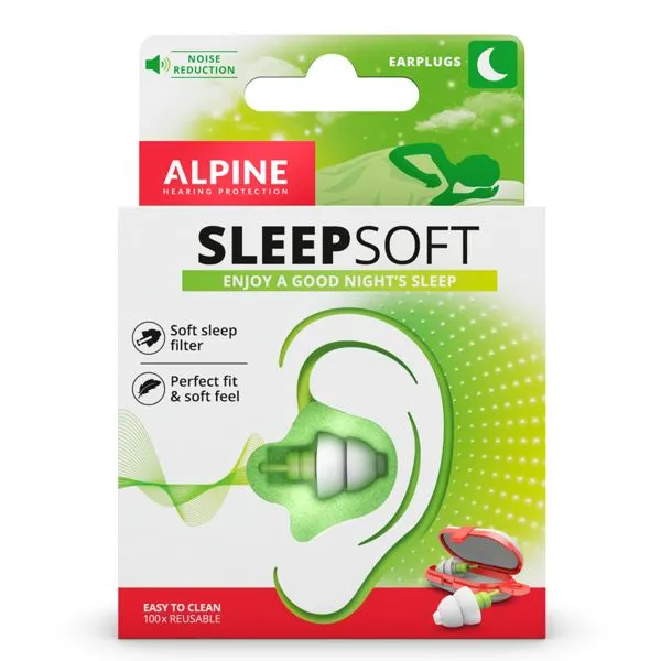 Alpine Sleepsoft Oordopjes (1 paar)