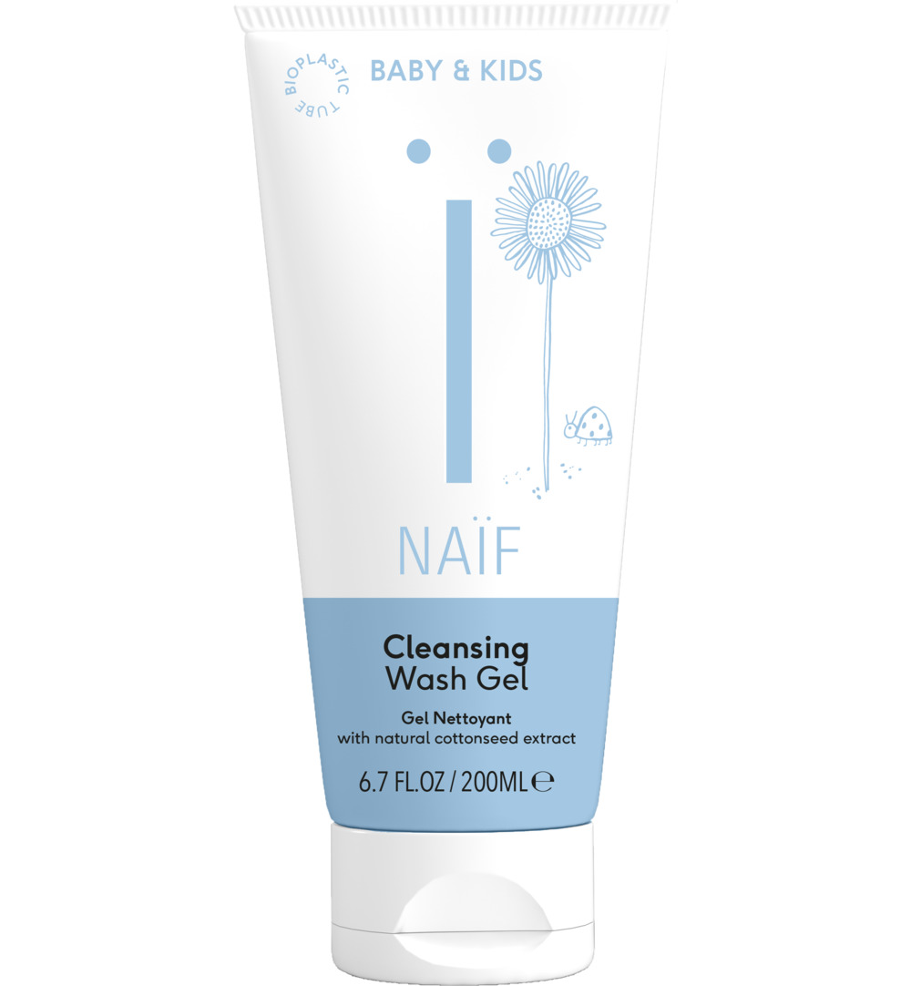 Naïf Baby cleansing wash gel (200 ml)