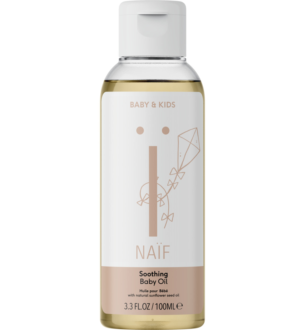 Naïf Verzachtende baby olie (100 ml)