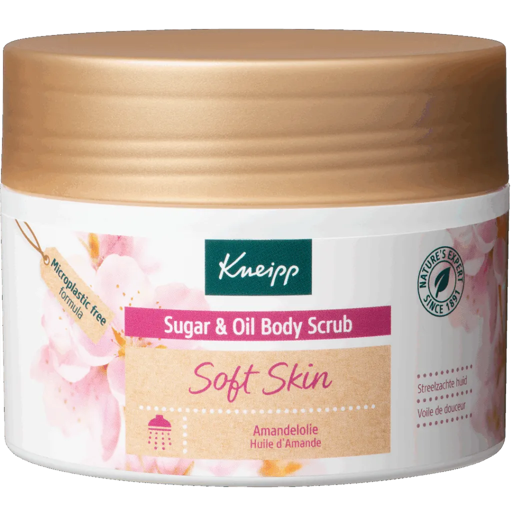 Kneipp Body scrub sugar & oil soft skin (220 gr)