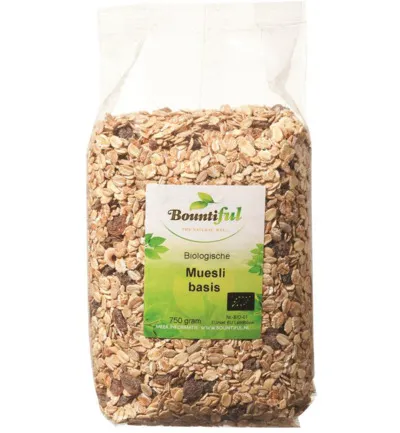 Bountiful Muesli Basis Bio (750 gr)