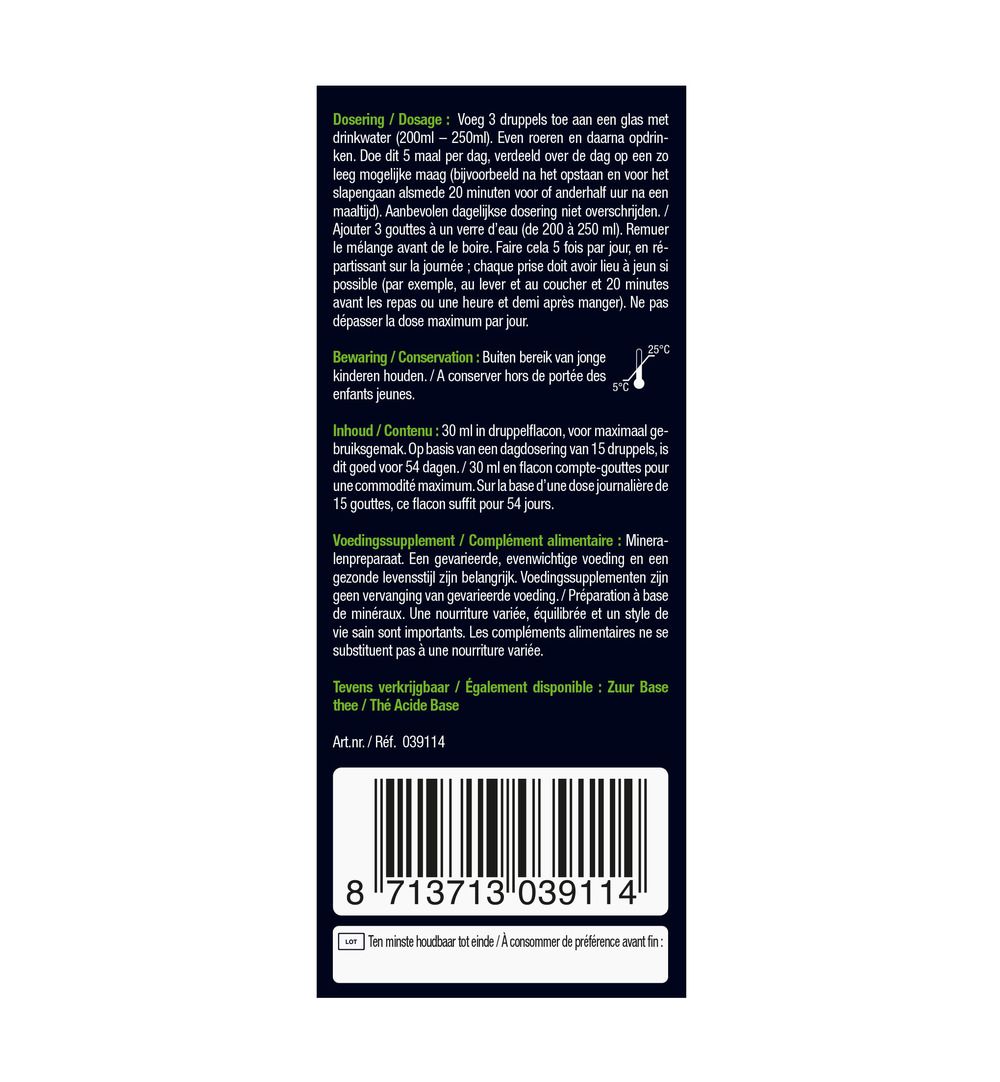 Lucovitaal Zuur Base Balans Druppels (30 ml) - image 5