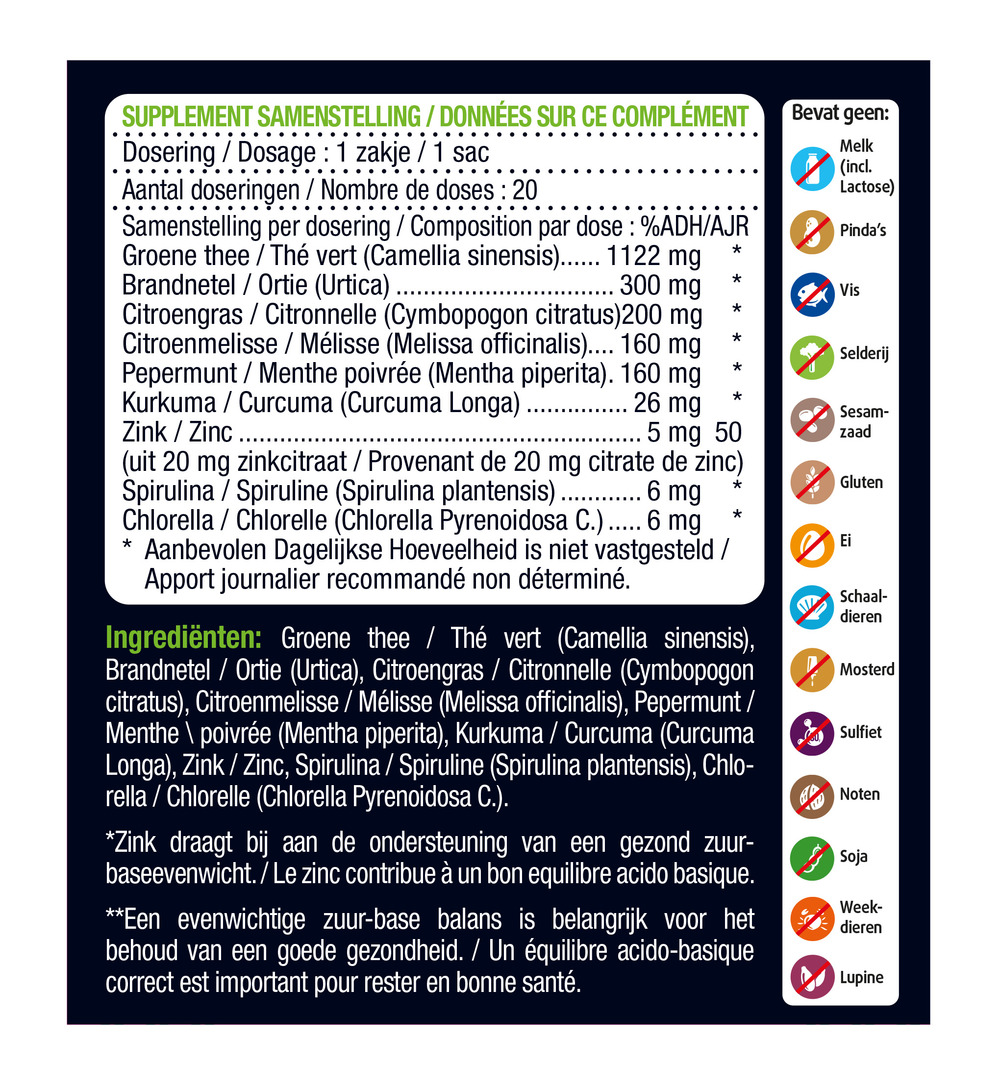 Lucovitaal Zuur Base Balans Thee (20 zakjes) - image 2
