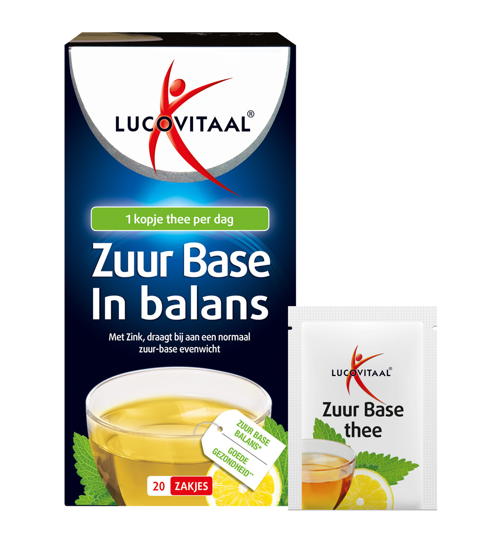 Lucovitaal Zuur Base Balans Thee (20 zakjes) - image 3