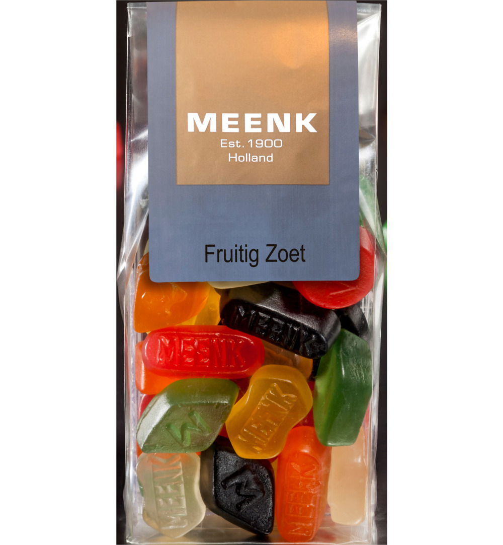 Meenk Fruitig zoet winegums (180 gr)