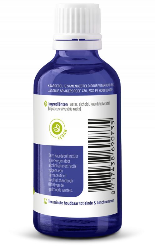 Vitakruid Kaardebol Wortel Tinctuur Extractie Volgens Hab 50 (50 ml)