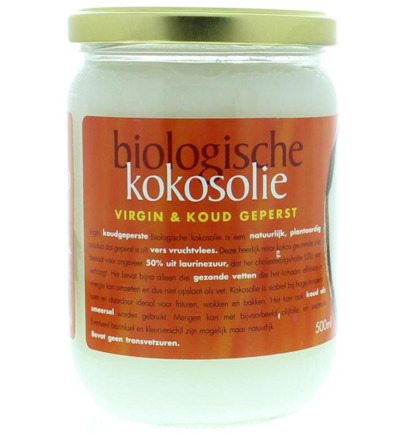 Omega & More Kokosolie Extra Virgin Glas Bio (500 ml)