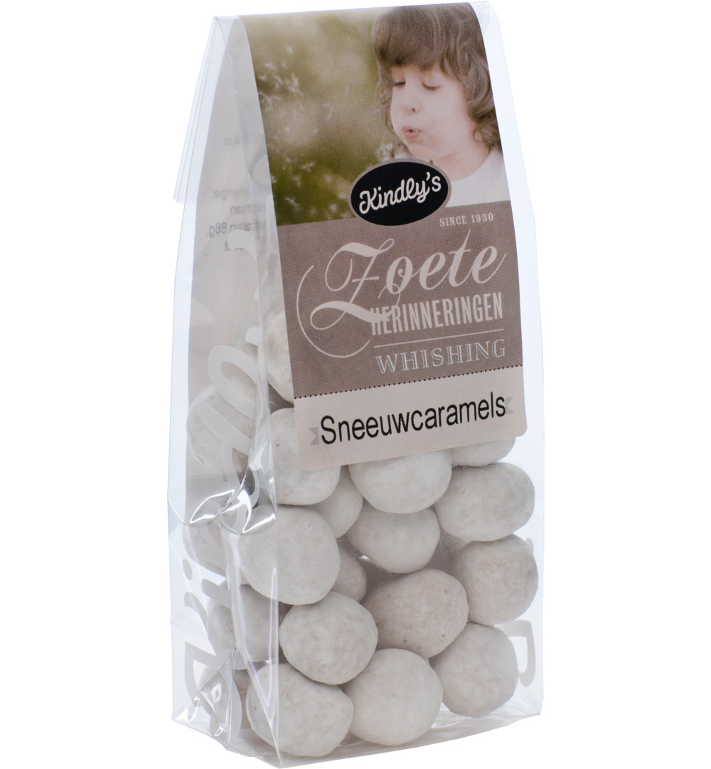 Kindly's Sneeuwcaramels zoete herinneringen (160 gr)