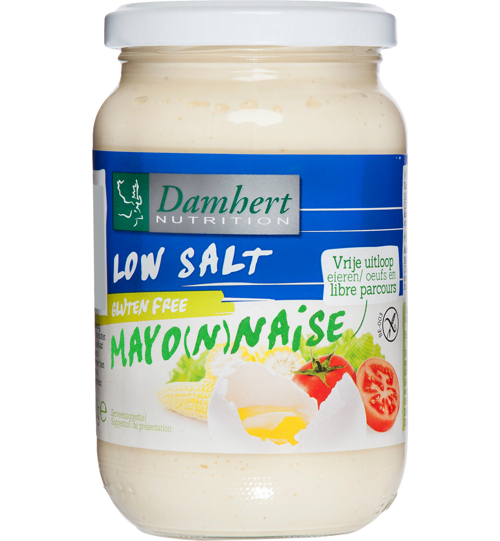 Damhert Mayonaise Natriumarm Glutenvrij (300 gr)