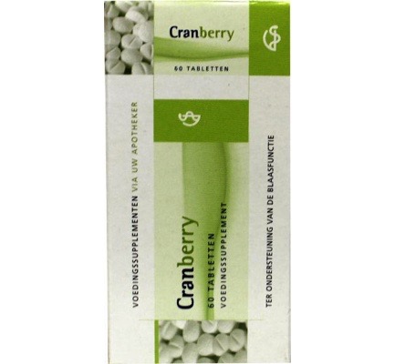 Spruyt Hillen Cranberry (60 tabletten)