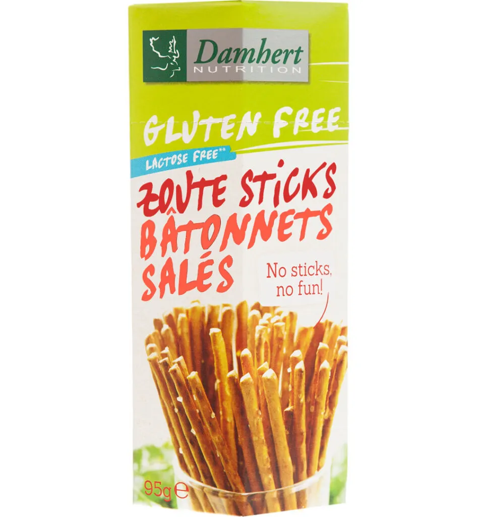 Damhert Zoute sticks glutenvrij (95 gr)