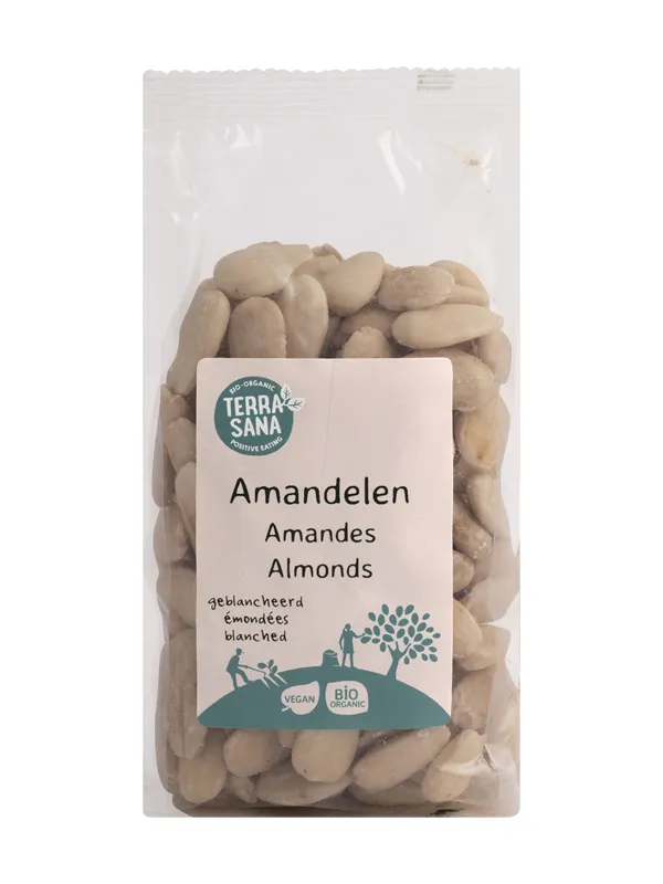 Terrasana Amandelen Wit Bio (250 gr)