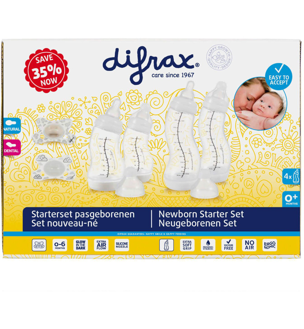 Difrax Starter set pasgeborenen (1 stuk)