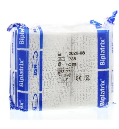 Diversen Biplactrix gipsverband 3m x 8 cm (2 stuks)
