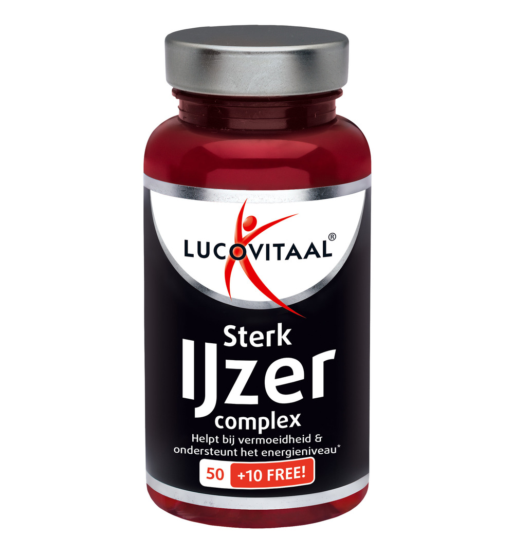 Lucovitaal Sterk IJzer Complex (60 tabletten)